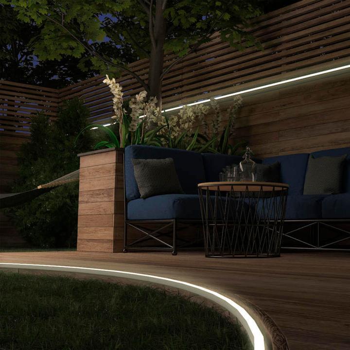 Image du produit Müller Licht Outdoor LED-Strip white + color 36W 1200 lm 1800- 6500 K + RGB warm- daylic (Blanc chaud, 500 cm, Extérieur)
