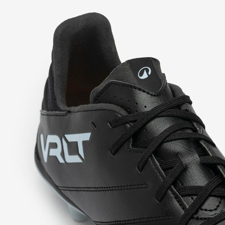 Actual product image Kipsta Damen/Herren Fussball Nockenschuhe Leder FG - Viralto II Matador schwarz (43)