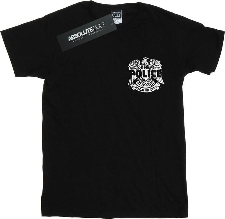 Image du produit The Police - T-shirt ILLEGAL RECORDS EAGLE CHEST - Homme (XL)