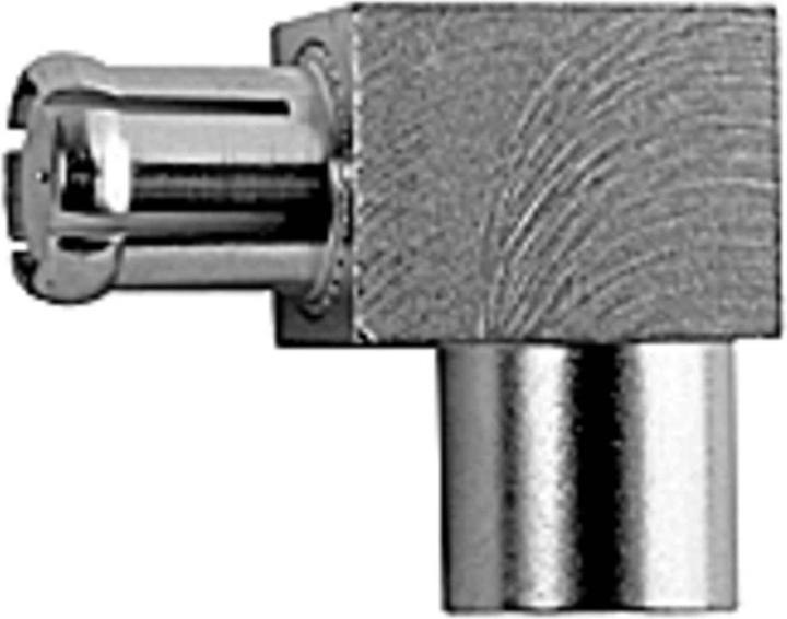 Produktbild Telegärtner MCX-Kabelwinkelstecker G10 solder/solder, G10 (UT-141), Gold