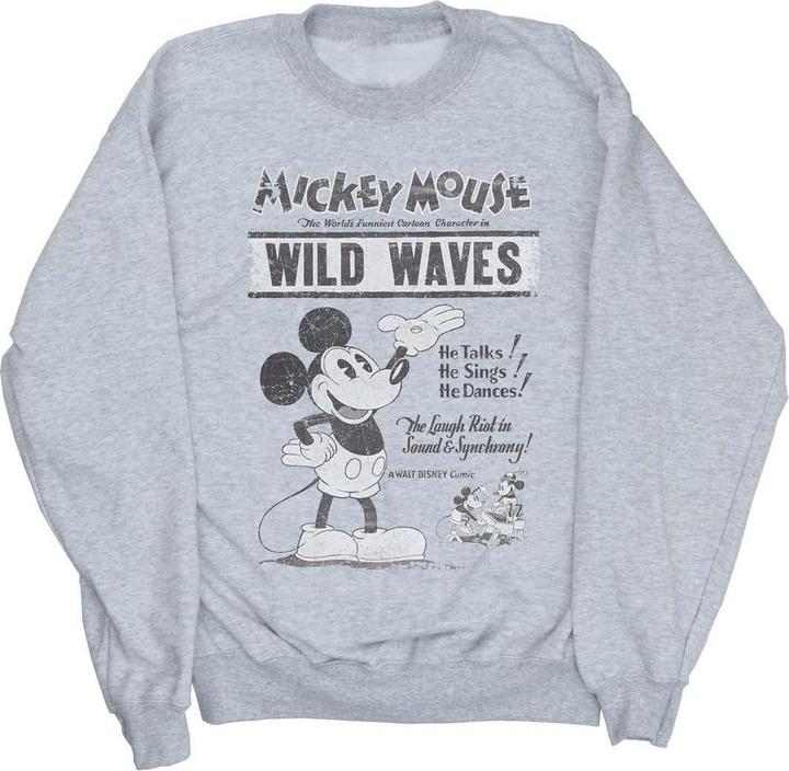 Disney Mickey Mouse Making Waves Sweatshirt