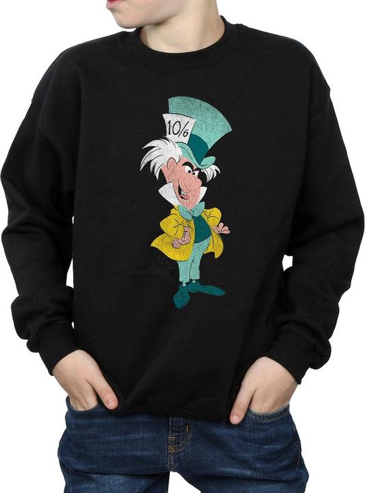 Immagine prodotto Disney Felpa da ragazzo Alice In Wonderland Classic Mad Hatter (128)
