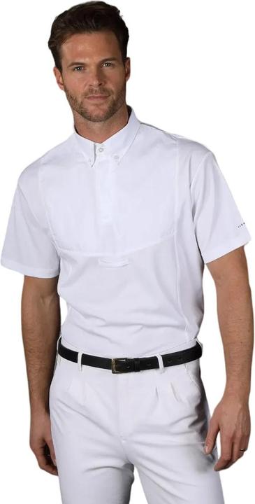 Actual product image Aubrion Mens Tie Keeper Short-Sleeved Shirt (M)