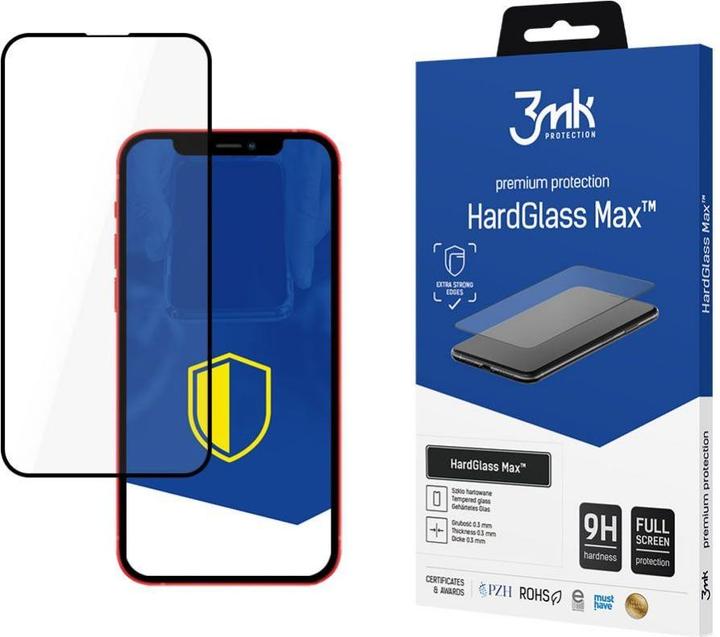 Produktbild 3MK Hardglass Max Bildschirmschutz (1 Stück, Apple iPhone 13 Pro Max)