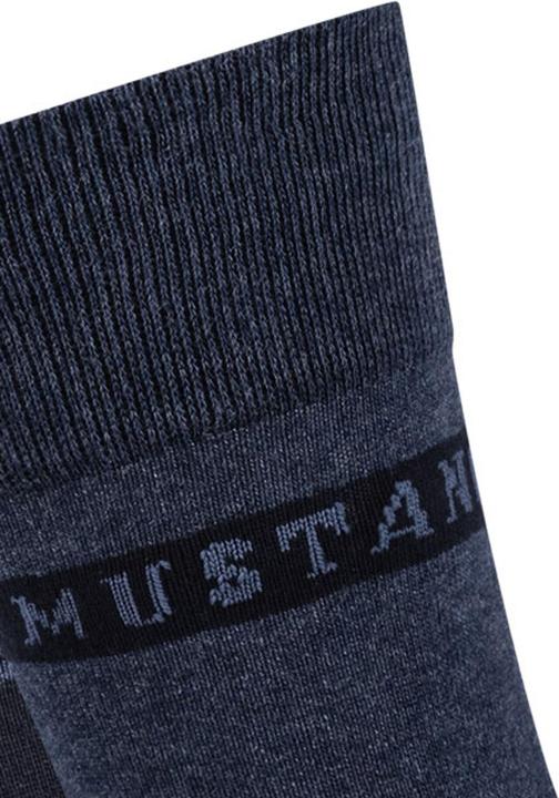 Actual product image Mustang Men true denim organic cotton socks 6p (pack of 6, 39, 42)