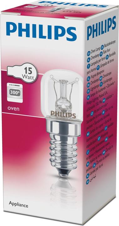 Actual product image Philips Oven lamp T22 (E14, 15 W, 90 lm, 1 x, E)