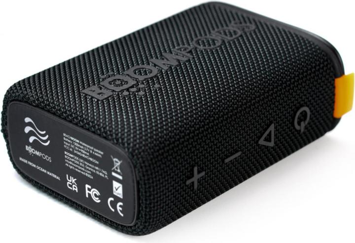 Actual product image Boompods Beachboom Ocean - Black (5 h, Rechargeable battery operated, USB power delivery)