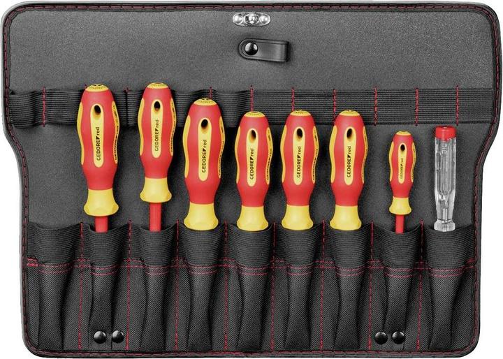 Produktbild Gedore Werkzeugkoffer Elektriker-R21652089 88-tlg. RED (88 Teile)