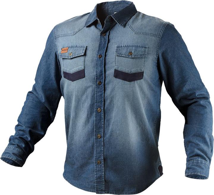 Neo Koszula robocza (Koszula robocza DENIM, rozmiar XXL) (XXL)