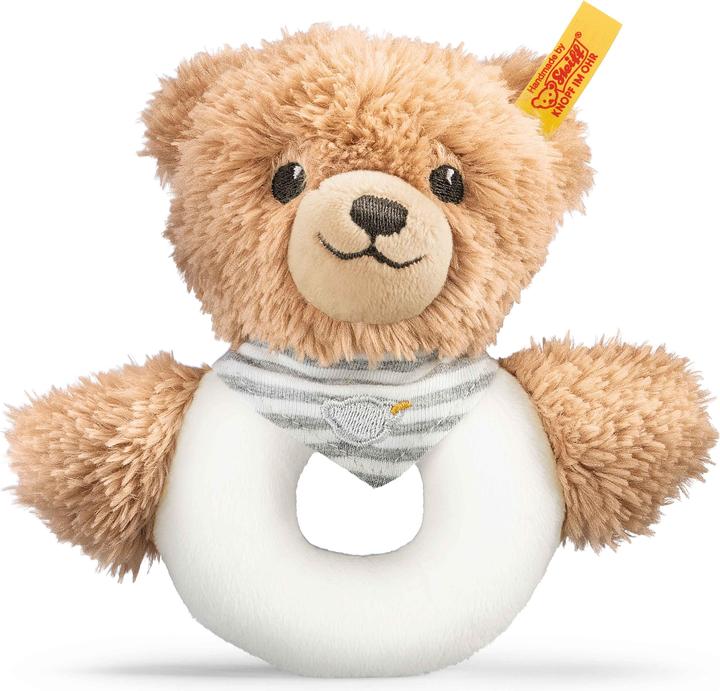 Steiff Schlaf-gut-Bär Greifring (12 cm)