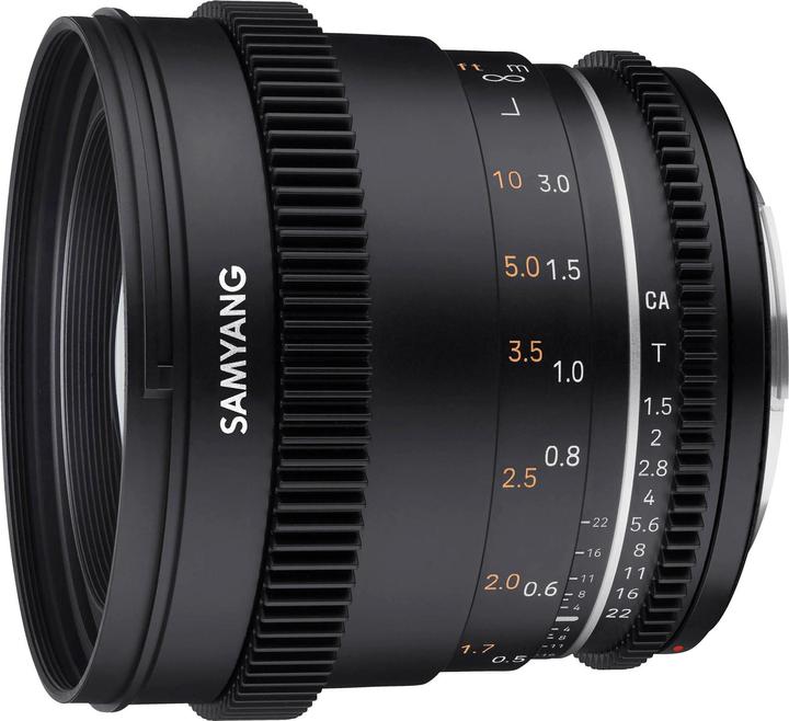 Produktbild Samyang MF 50mm T1,5 VDSLR MK2 Canon RF (Canon RF, Micro Four Thirds, APS-C / DX, Vollformat)