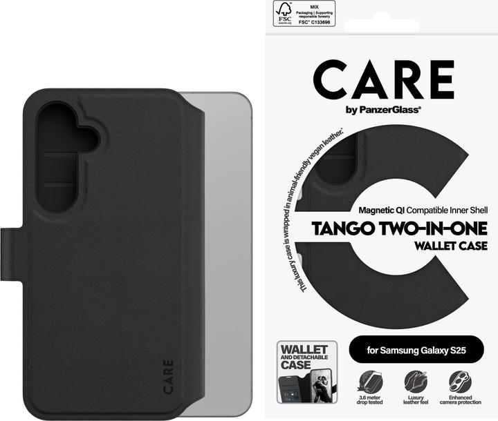 Immagine prodotto PanzerGlass CRRFTWLG38388, Cover, Samsung, Samsung - Galaxy S 2025, Trasparente (Samsung Galaxy S25)