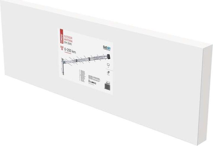 Actual product image Emos Outdoor antenna EM-2845, PROFI, 0-200 km, DVB-T2, LTE/4G filter (DVB-T / -T2)