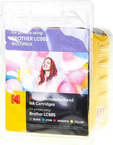 Immagine prodotto Kodak Materiali di consumo 185B098521 Inchiostro (4) 300 pagine nero e 3x 260 pagine colore 9ml nero e 3x