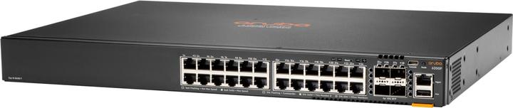 Actual product image Aruba HPE Networking CX 6200F 24G 4SFP+ Switch (EN) (24 Ports)
