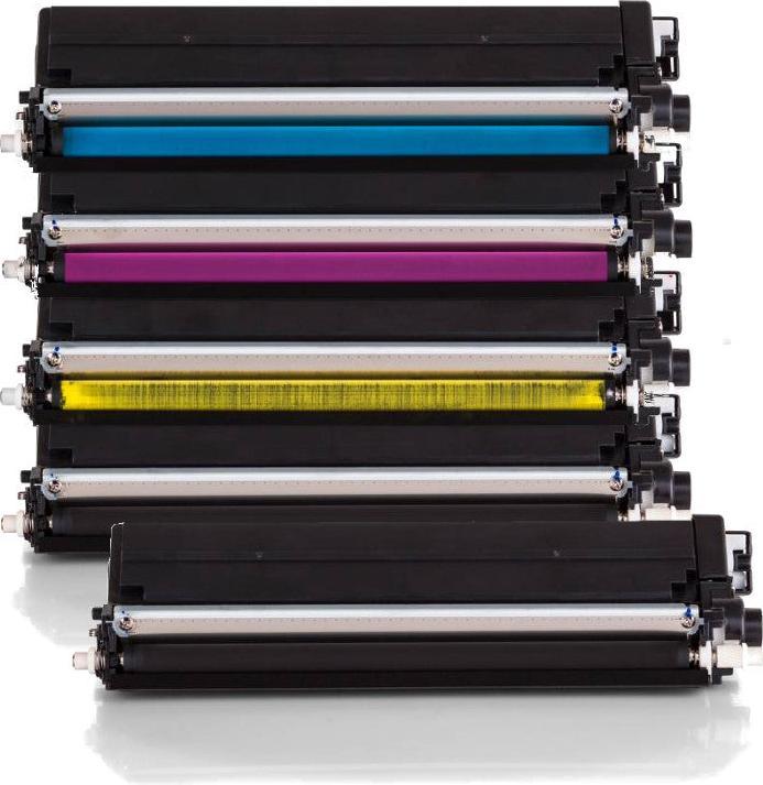 Actual product image Hermex Compatible Brother HL-L8260CDW toner cartridges (M, FC, C, Y)