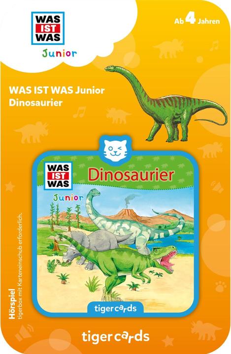 Tigermedia tigercard - WAS IST WAS Junior Dinosaurier (Deutsch)