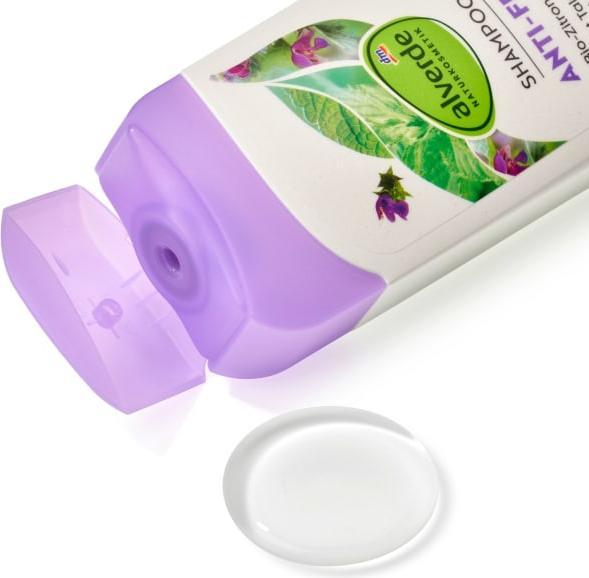 Produktbild dm alverde Shampoo Anti Fett Bio-Brennnessel, Bio-Zitronenmelisse (200 ml, Flüssiges Shampoo)