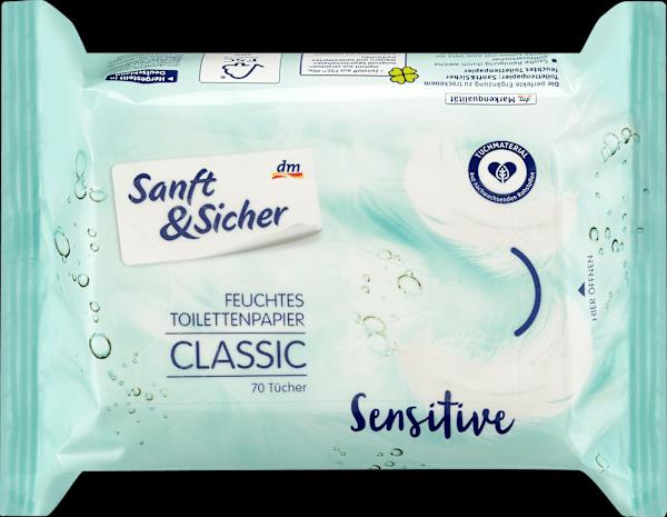 Produktbild dm Sanft&Sicher Classic Sensitive (1 x)
