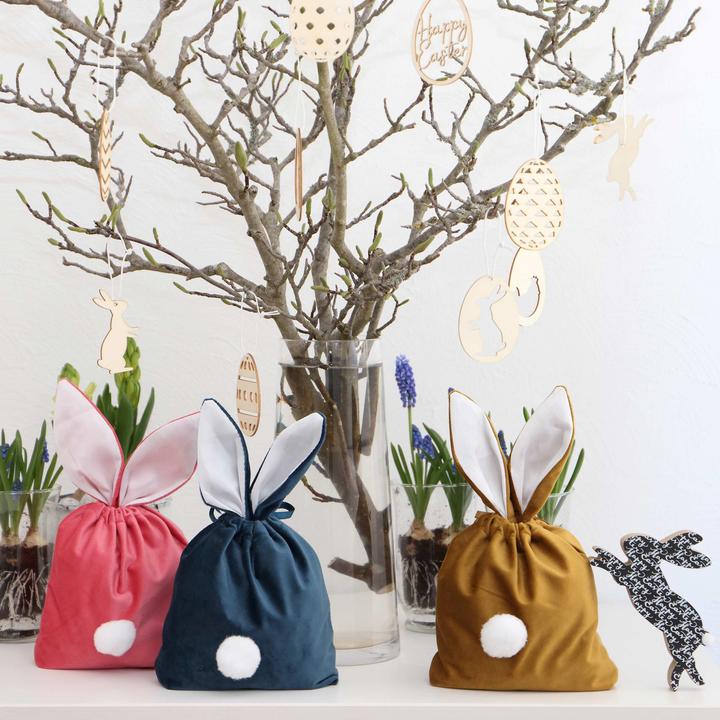 Produktbild Papierdrachen Stoffsäckchen (Geschenktüte, 4 x)