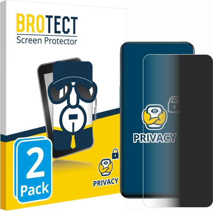 Actual product image BROTECT Privacy Protector (2 Piece, Oppo Reno 5G)