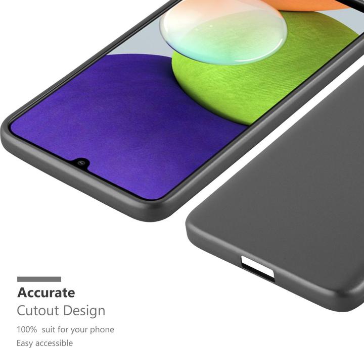 Produktbild Cadorabo TPU Matt Metallic Hülle (Samsung Galaxy M22, Samsung Galaxy A22, Samsung Galaxy A32)
