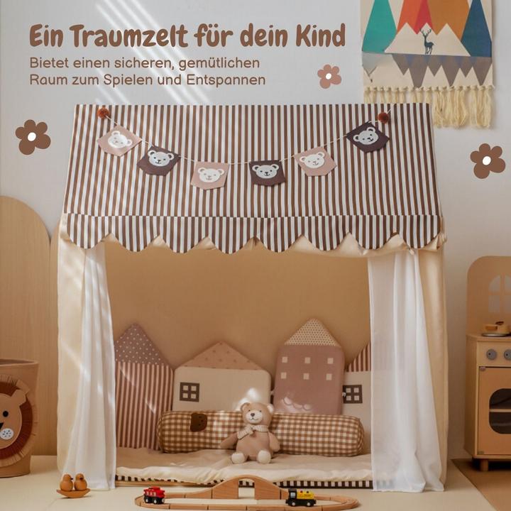 Immagine prodotto Hermex Tenda per bambini tenda per bambini tenda per bambini casa accogliente capanna gioco tenda gioco