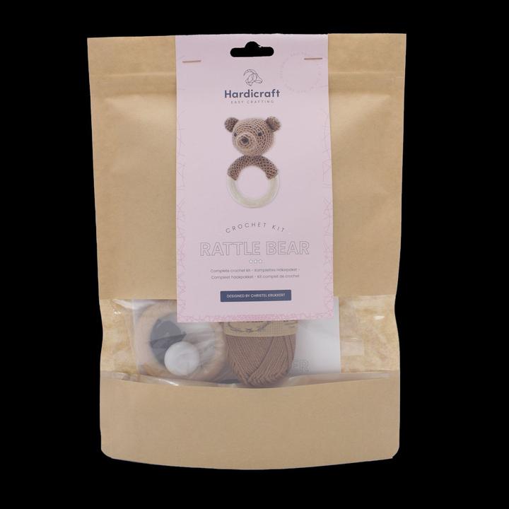Produktbild Hardicraft Rassel Bär - Häkelset
