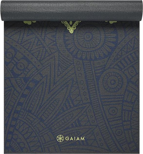 Image du produit Gaiam 6 mm Premium Yoga Mat imprimé (6 mm)