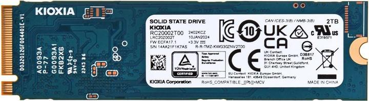 Produktbild Kioxia Exceria G2 (2000 GB, M.2 2280)