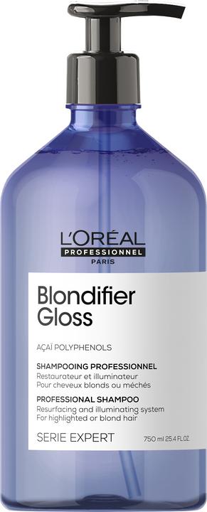 Actual product image L'Oréal Professionnel Blondifier Gloss Shampoo (750 ml, Liquid shampoo)
