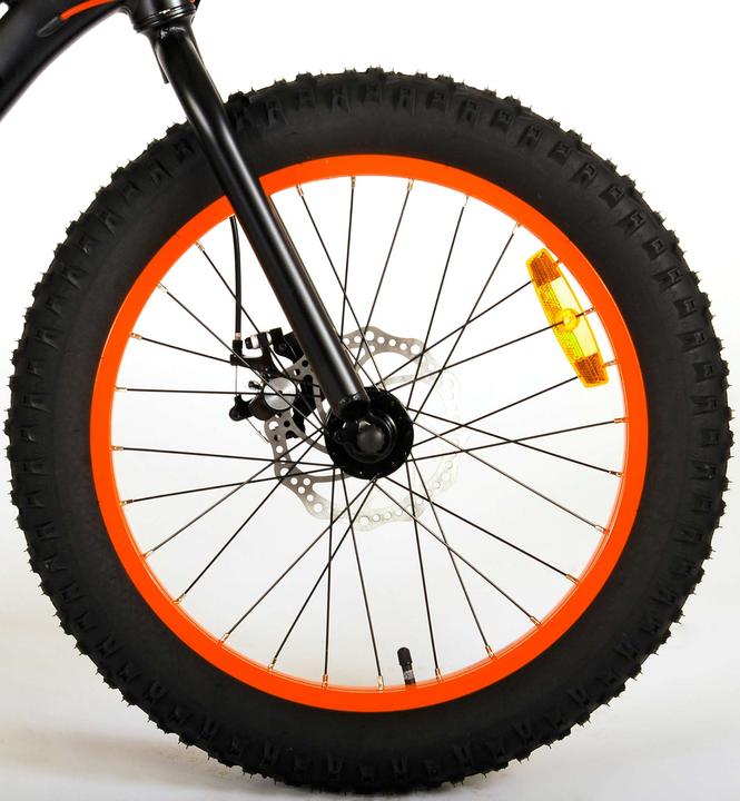 Produktbild Volare Gradient Kinderfiets Jongens 20 inch Zwart Oranje Rood 6 speed Prime Collection (20")