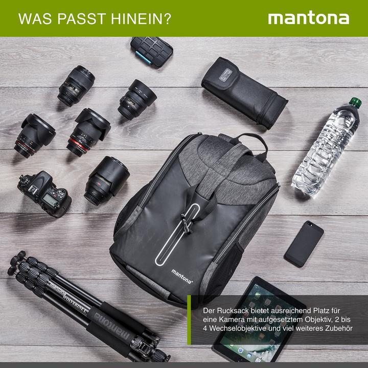 Produktbild mantona Fotorucksack Tallinn (Fotorucksack)