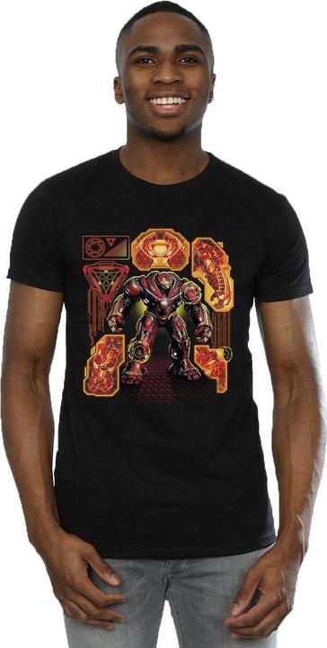 Produktbild Avengers Infinity War Hulkbuster Blaupause TShirt (M)