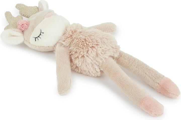 Actual product image Bieco Standing Figure with Rattle Deer Ella