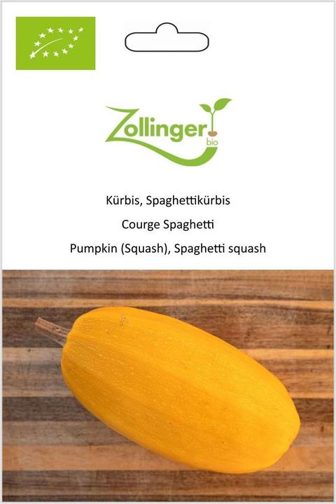 Produktbild Zollinger Bio Kürbis, Spaghettikürbis (Keimlinge)