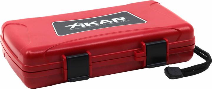 Actual product image Xikar Travel Humidor 205XI Red (5)