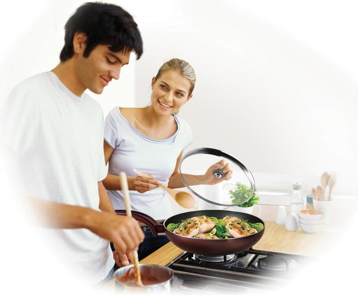 Actual product image Tefal Glass lid (26 cm, Glass, Metal)