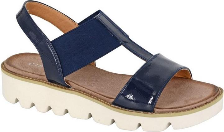 Cipriata Sandalen mit Keilabsatz Aladina