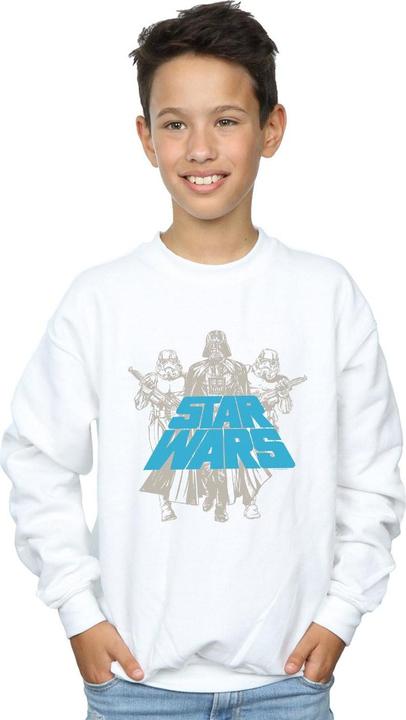 Actual product image Star Wars Boys Vintage Empire Sweatshirt (104)