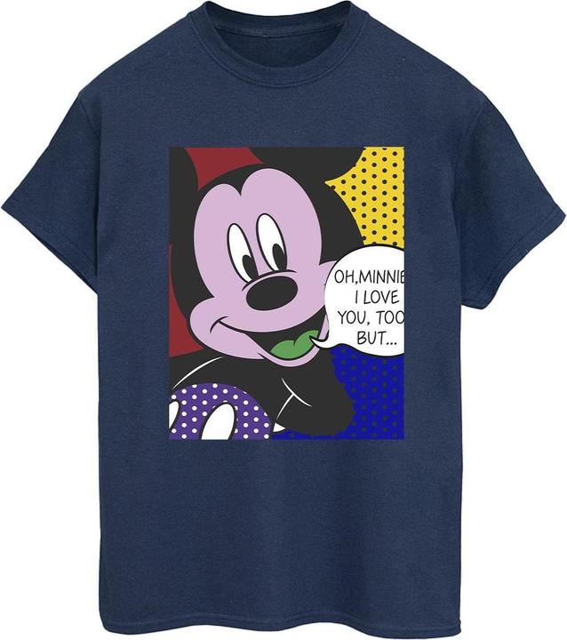 Immagine prodotto Disney Mickey Mouse Oh Minnie Pop Art Maglietta Ampia Donna (XXL)