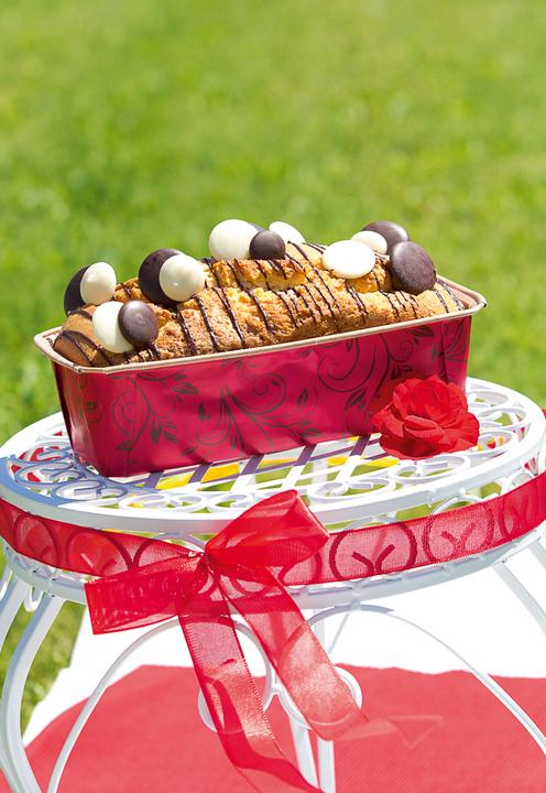 Actual product image Städter Loaf Pan Disposable Mini Red