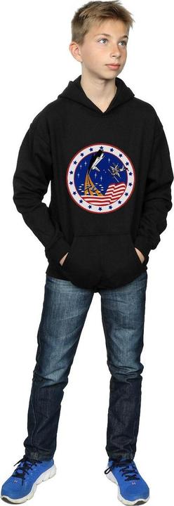 Immagine prodotto Nasa Classic Rocket 76 Felpa con Cappuccio Ragazzi (152, 158)