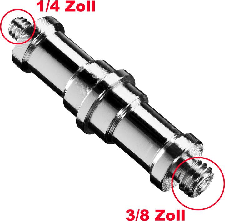 Produktbild Walimex Spigot 3/8 Zoll - 1/4 Zoll (Stativadapter)