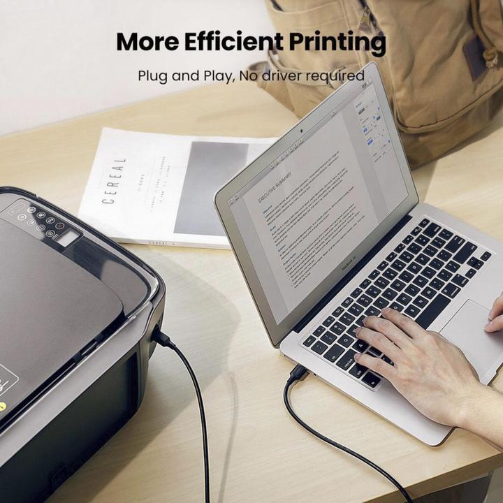 Actual product image Ugreen USB A – USB B (1.50 m, USB 2.0)