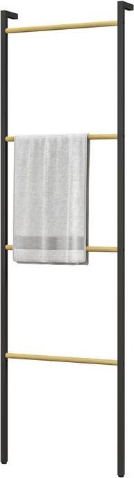 Swisshandel24 Handtuchleiter 49x167,5cm Handtuchhalter mit 4 Stangen, platzsparend, für Badetücher, Kleidung, Deck