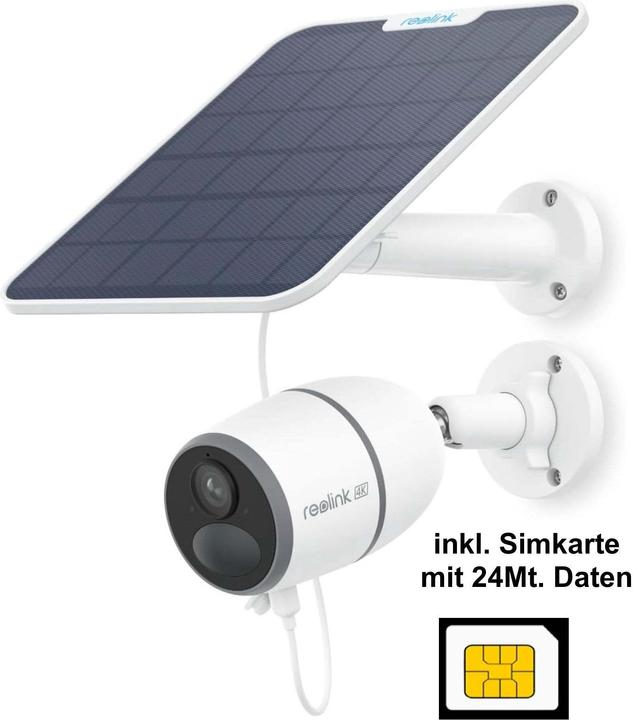 Produktbild Reolink 4G/LTE-Kamera GO Ultra inkl. Solarpanel 2 + SIM (3840 x 2160 Pixels)