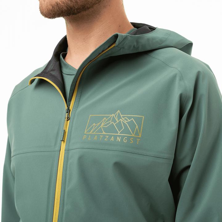 Actual product image Platzangst DFL Evo rain jacket - green (M)