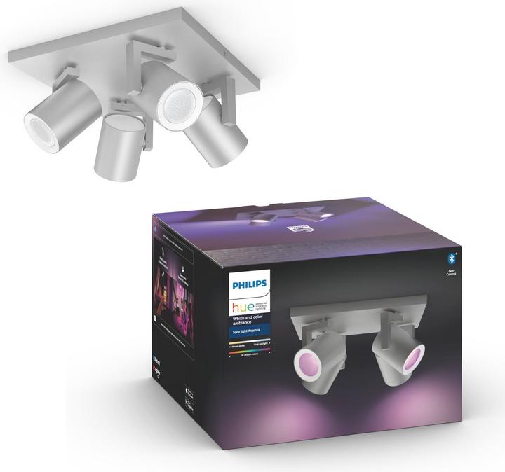 Image du produit Philips Hue Argenta Base BT (350 lm, GU10)