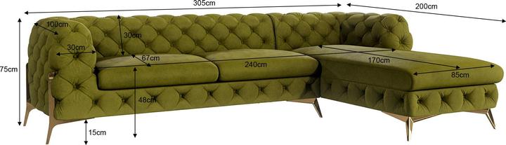 Produktbild Ropez Chelsea Bis (Ecksofa)